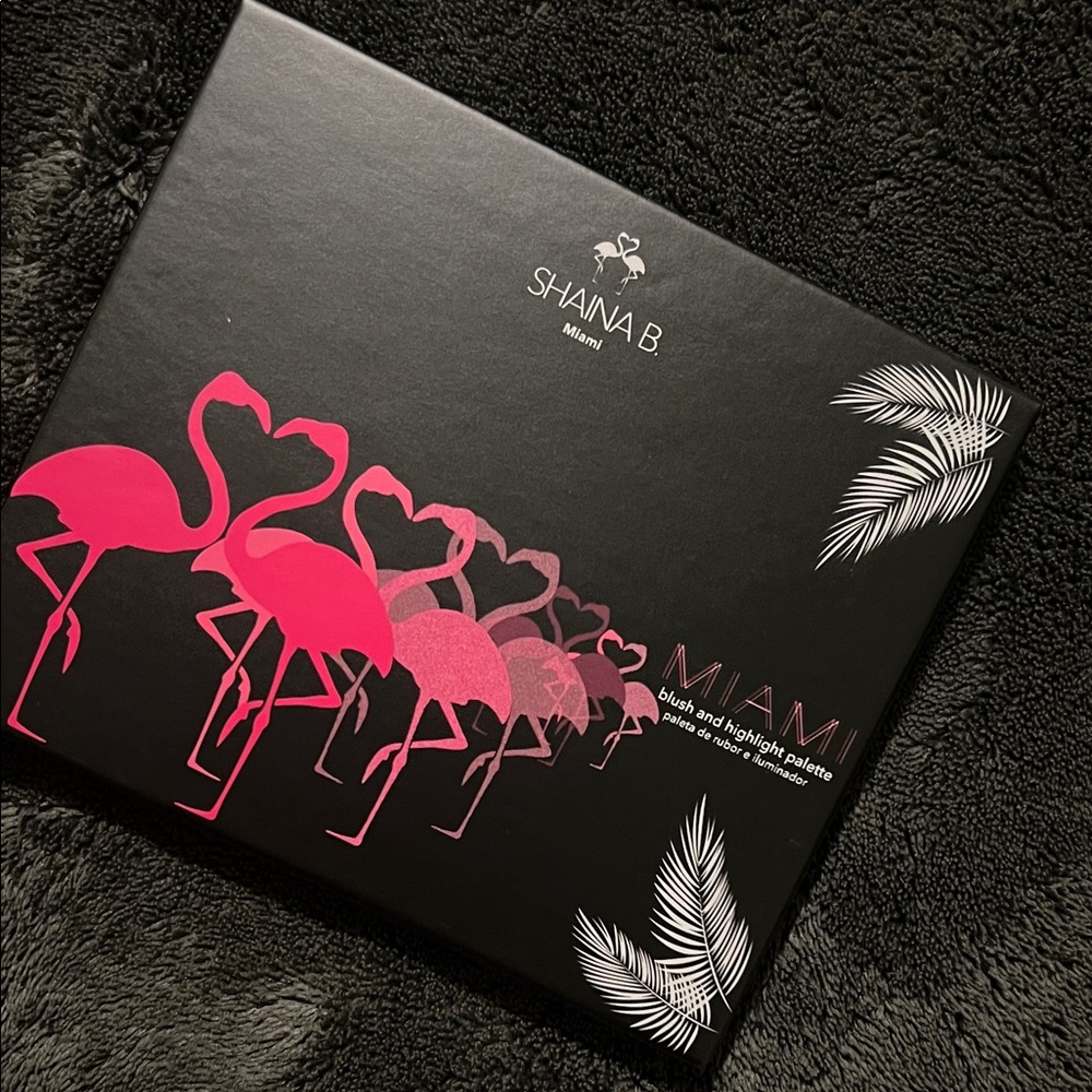 Shaina B Miami Blush and Highlight Palette